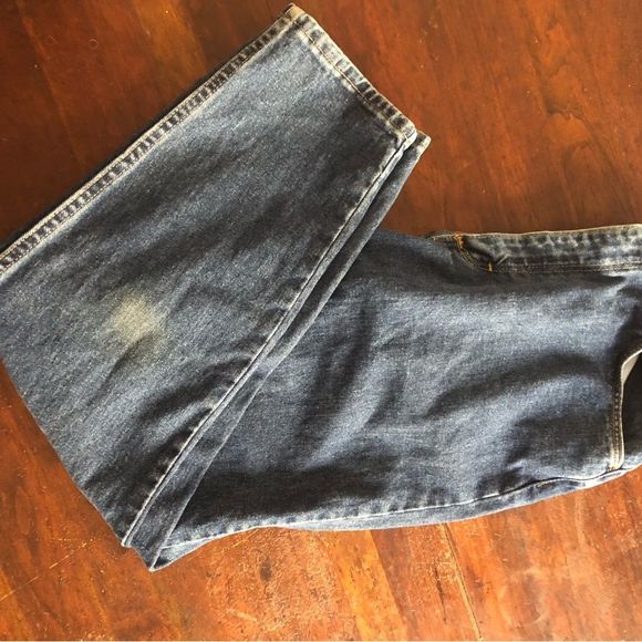 Wrangler for women straight leg mom jeans 10 x 29/med wash/12 in rise/7 in zip - Picture 3 of 14